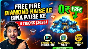 Free Fire Diamond Kaise Le Bina Paise Ke