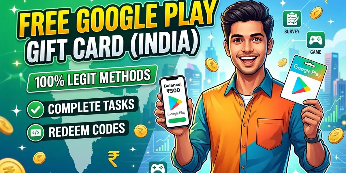 How to Get a Free Google Play Gift Card in India