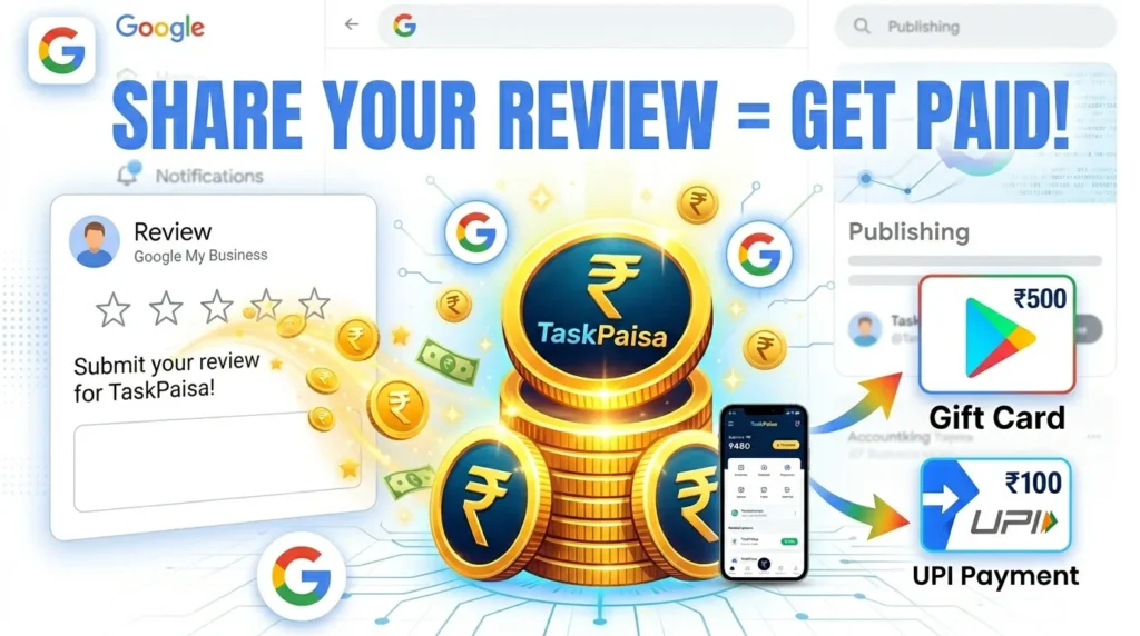 Share Your Review on Google and earn