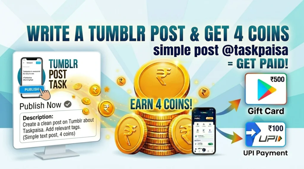 Write a post about Taskpaisa on Tumblr