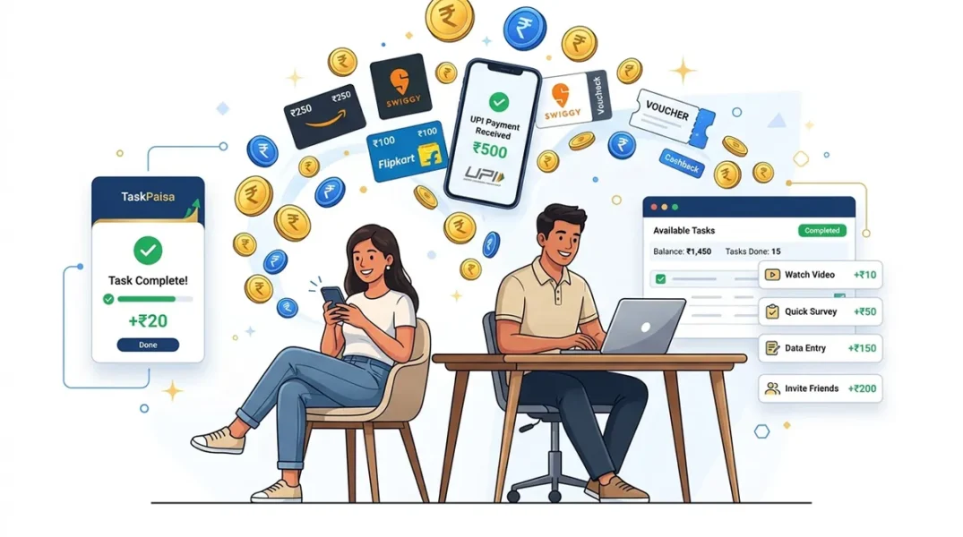 Complete Task Earn Money
