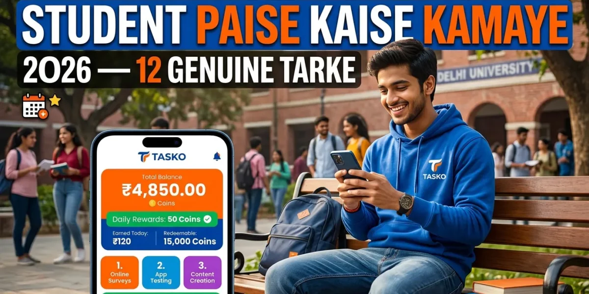 Student Paise Kaise Kamaye 2026 — Bina Investment