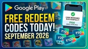 Free Google Play Redeem Code Today: How to Get ₹10 to ₹100 Codes Instantly