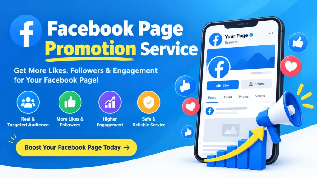 Facebook Page Promotion Service India