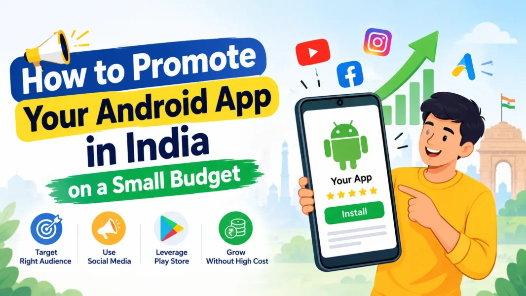 How to Promote Your Android App in India on a Small Budget
